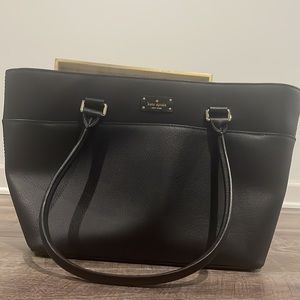 Kate Spade Zip Top Leather Tote